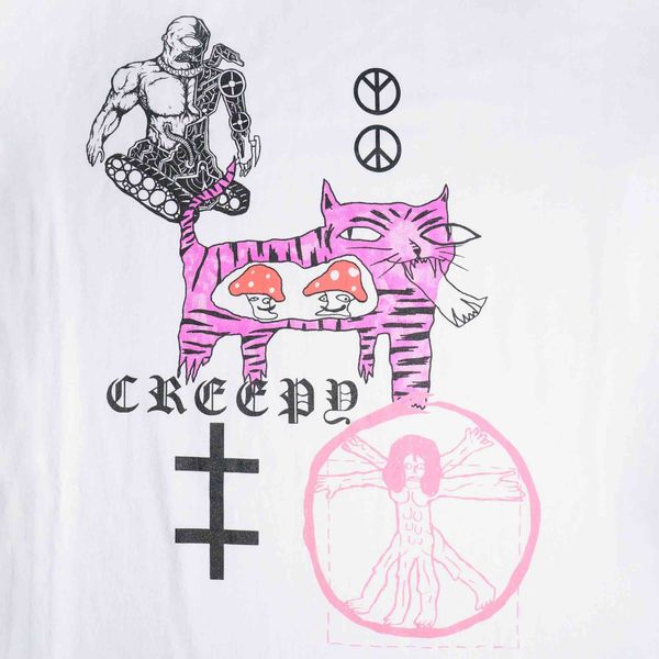 Футболка Пищеварение Белая - фото 4