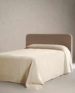 Zara Home покрывало из льна, песочный