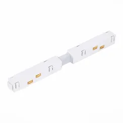 ST006.539.00 Коннектор питания прямой для магнитного шинопровода  ST-Luce Белый СКАЙЛАЙН 48V