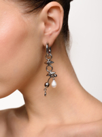 Серьги "Piercing thorn pearl"