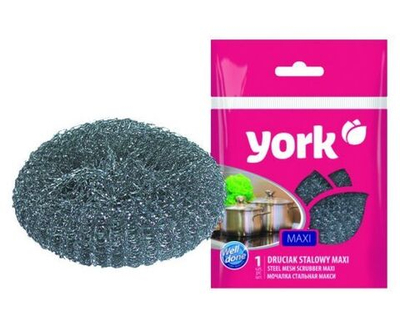 Губка стальная YORK Макси
