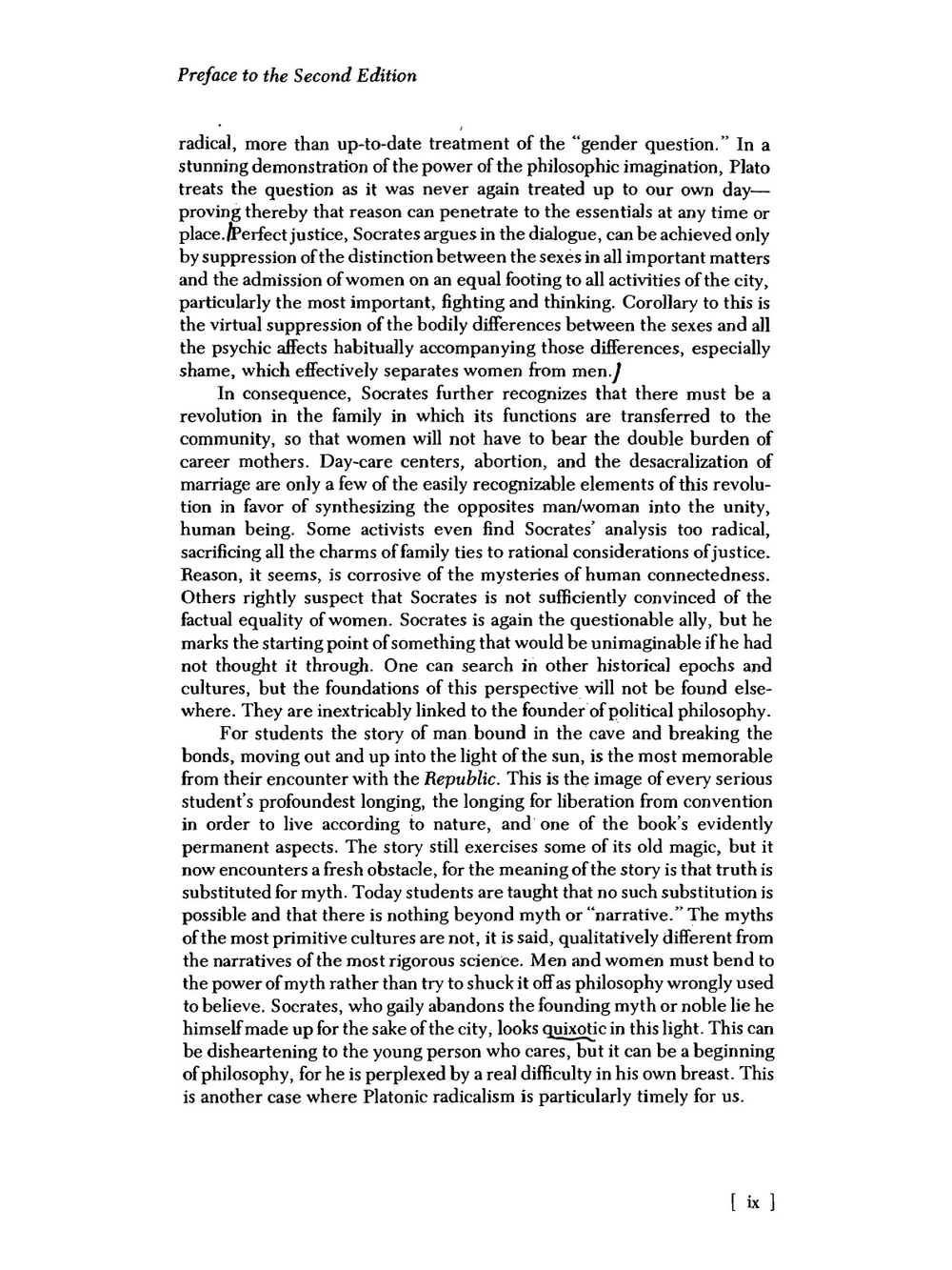 Plato's Republic Allan Bloom's translation | Plato