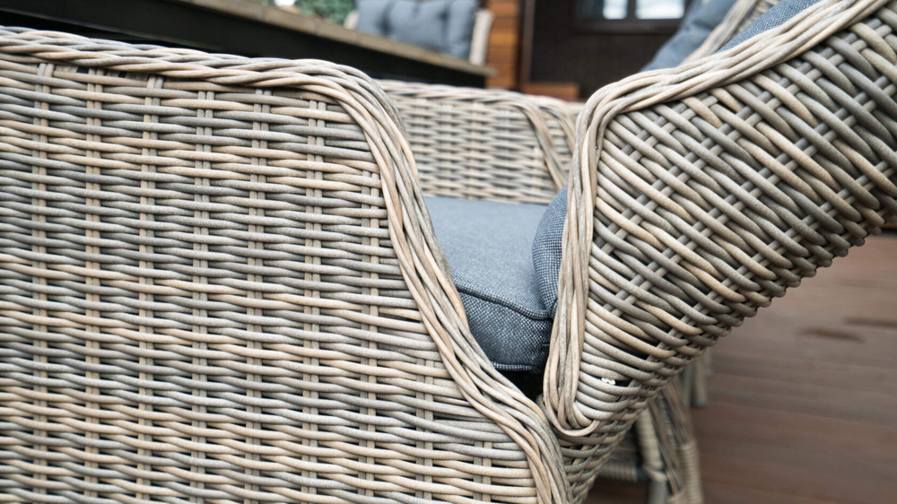 Регулируемое кресло из искусственного ротанга Besta Fiesta ВЕРОНА, коричневый