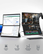 Двойной монитор (раскладной) с двумя экранами FlipGo 15.6" Lite Edition, модель JSAUX PM0207