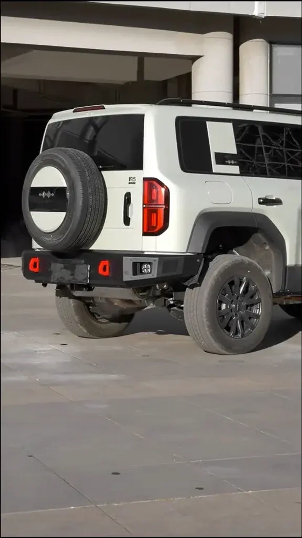 Силовые бампера с дугой и защитой картера для BYD Leopard 5 2024+ Леопард стальной бампер защита днища кенгурятник