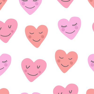 Веселые сердечки