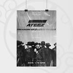 Постер А4 - ATEEZ - TREASURE EP.2: ZERO TO ONE