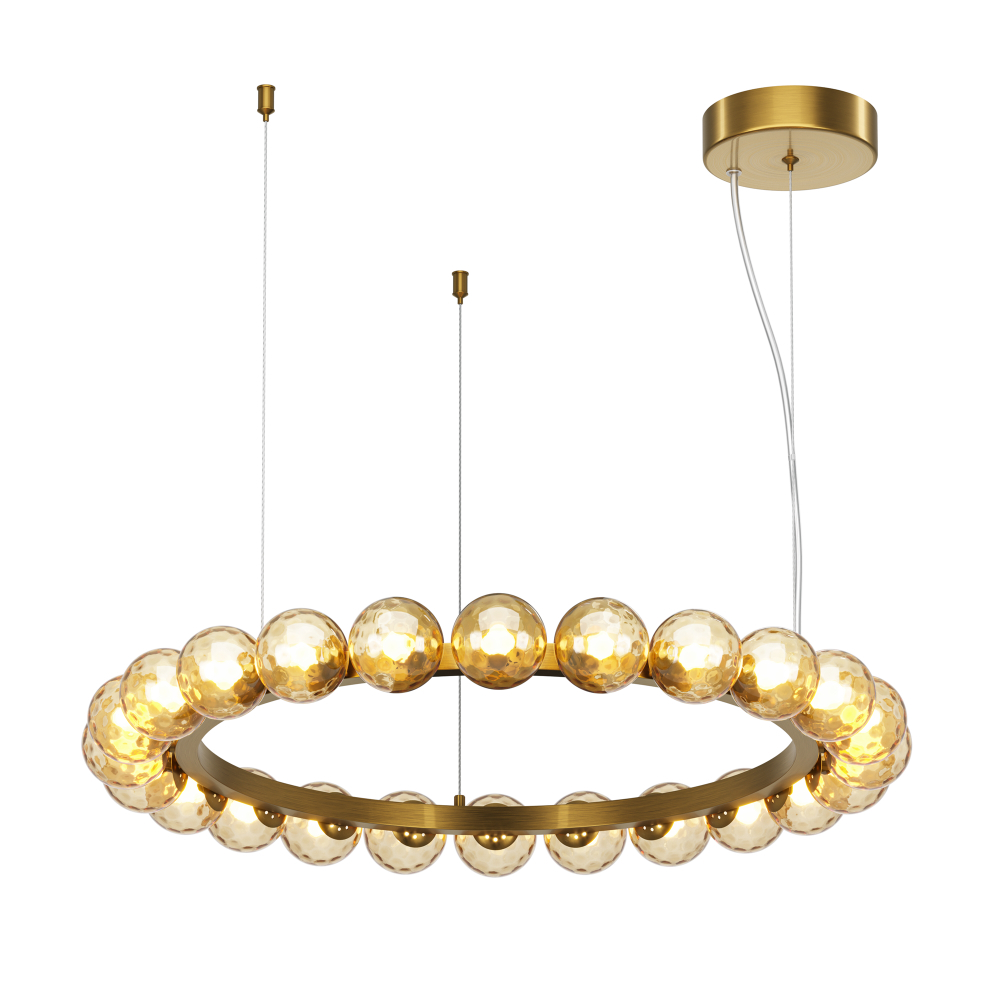Люстра подвесная светодиодная Maytoni Ambre MOD331PL-L42BS3K