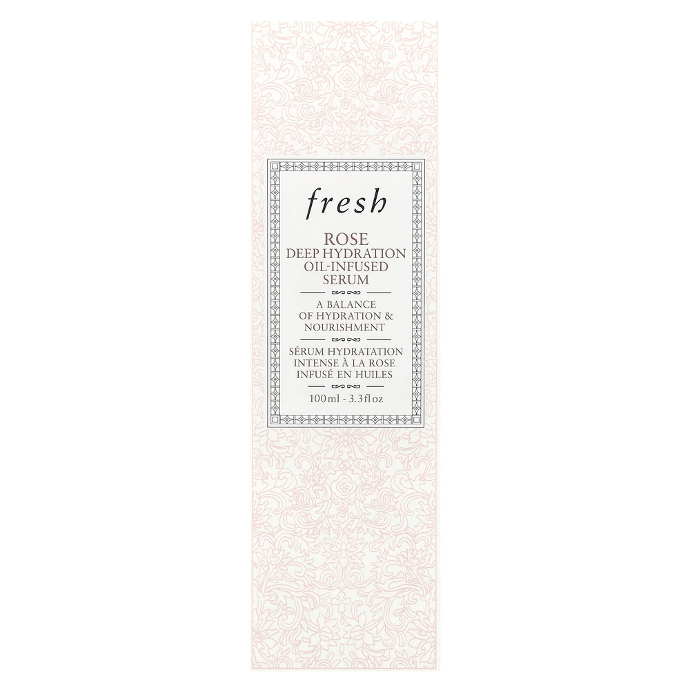 Fresh, Rose, сыворотка с маслом для глубокого увлажнения, 100 мл (3,3 жидк. унц.)