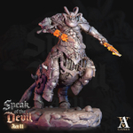 Grand Alliance Chaos Chaos Daemons Daemon Prince Демон-принц миниатюра для dnd, днд, pathfinder, фентези, Настольная игра, НРИ, Варгейм, РПГ
