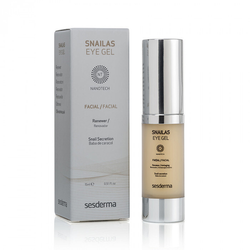 Sesderma SNAILAS Eye Gel - Гель восстанавливающий для зоны вокруг глаз, 15 мл