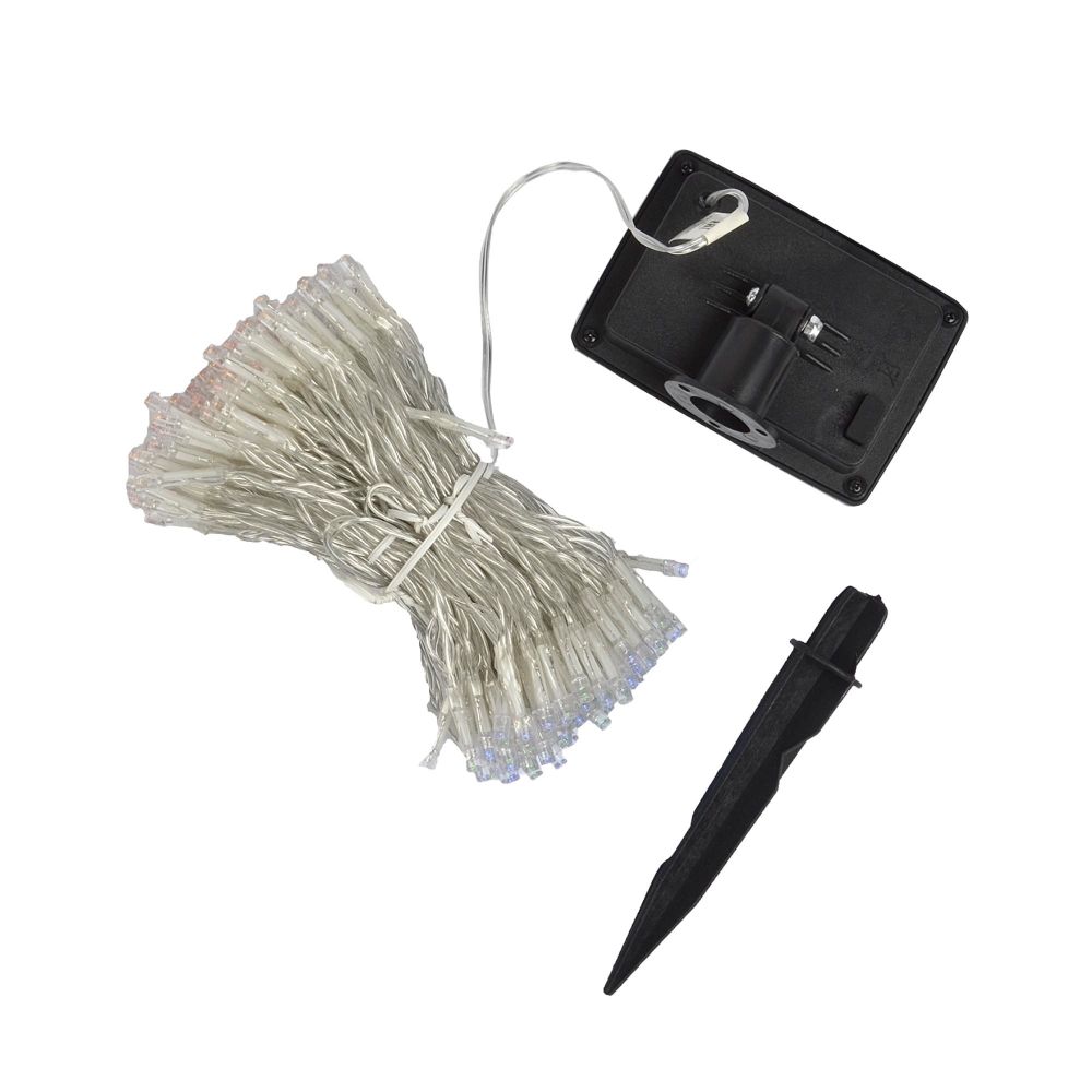 USL-S-131-PT1515 WARM WHITE CURTAIN Садовый занавес на солнечной батарее. 192 светодиода. Теплый белый свет . 1xАА Ni-Mh аккумулятор в-к. IP44. TM Uniel.