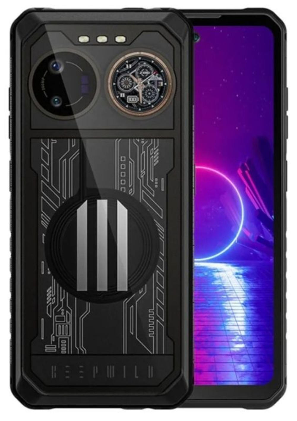 Защитная пленка гидрогелевая для Oukitel IIIF150 B2 Ultra (самовосстанавливающаяся)