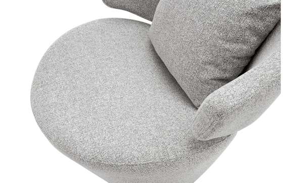 Крутящееся кресло Remy серое | Купить в Hallberg.ru