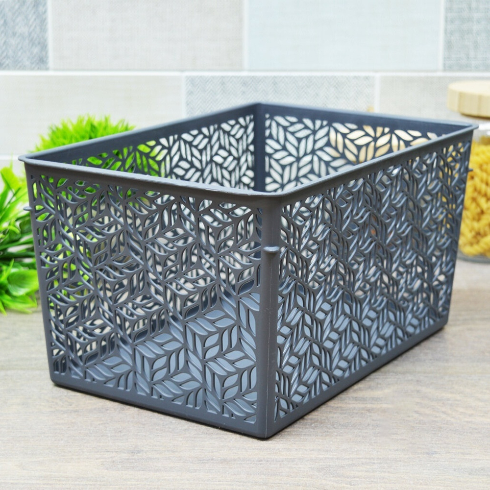 Корзина универсальная 6,7л "Linden" (серый)