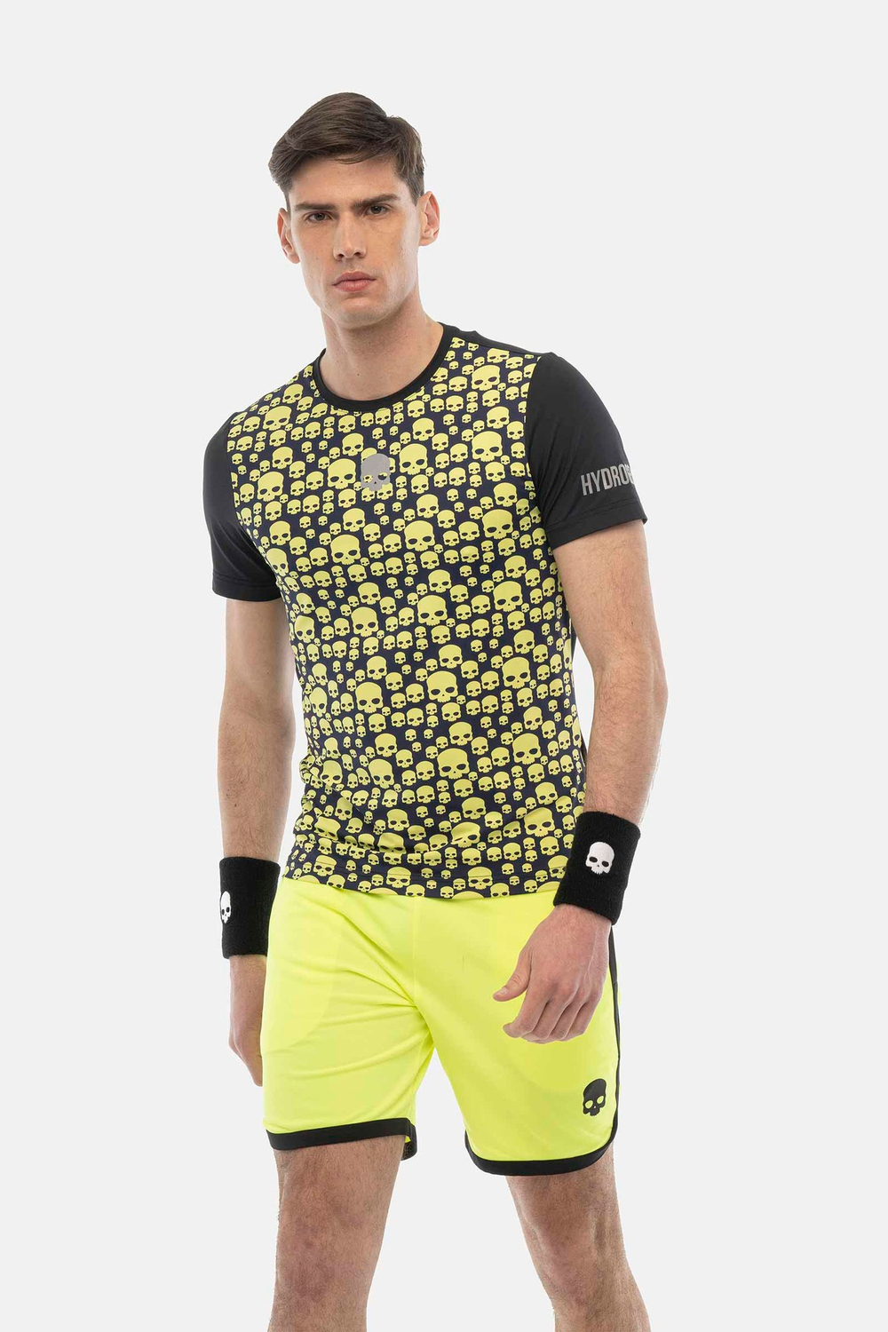 Мужская теннисная футболка  HYDROGEN MULTICONS TECH T-SHIRT (DT0001-L98)