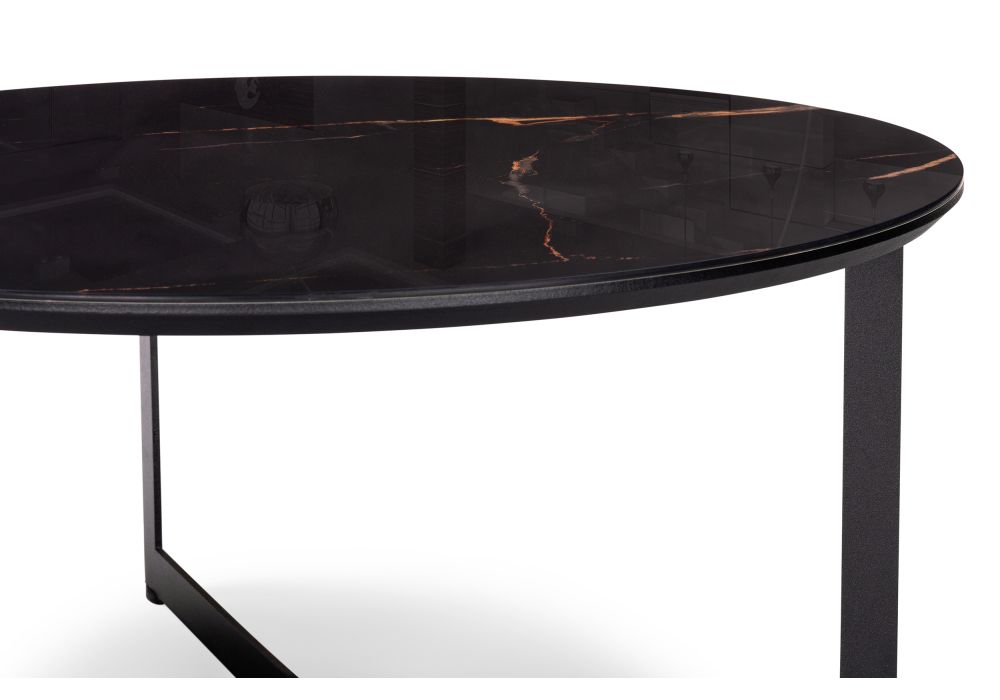 Журнальный столик Роб D-700 70х33 обсидиан / черный