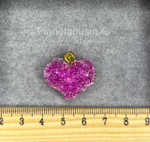Подвеска люкс (Корея) сердце 0478