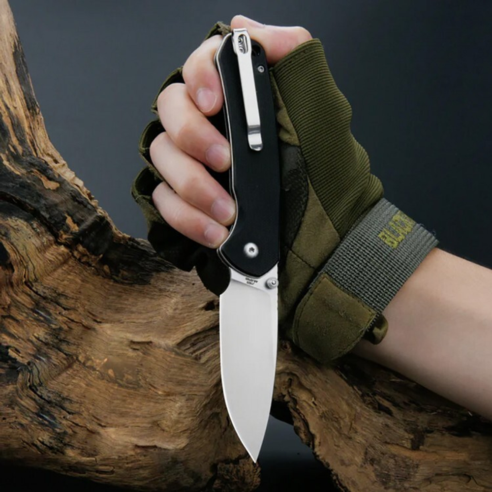 Нож складной CJRB J1925-BK Pyrite (Black G10, AR-RPM9)