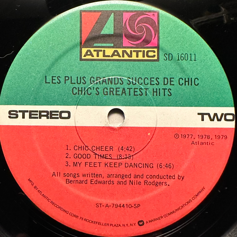 Chic - Chic's Greatest Hits (США 1979г.)