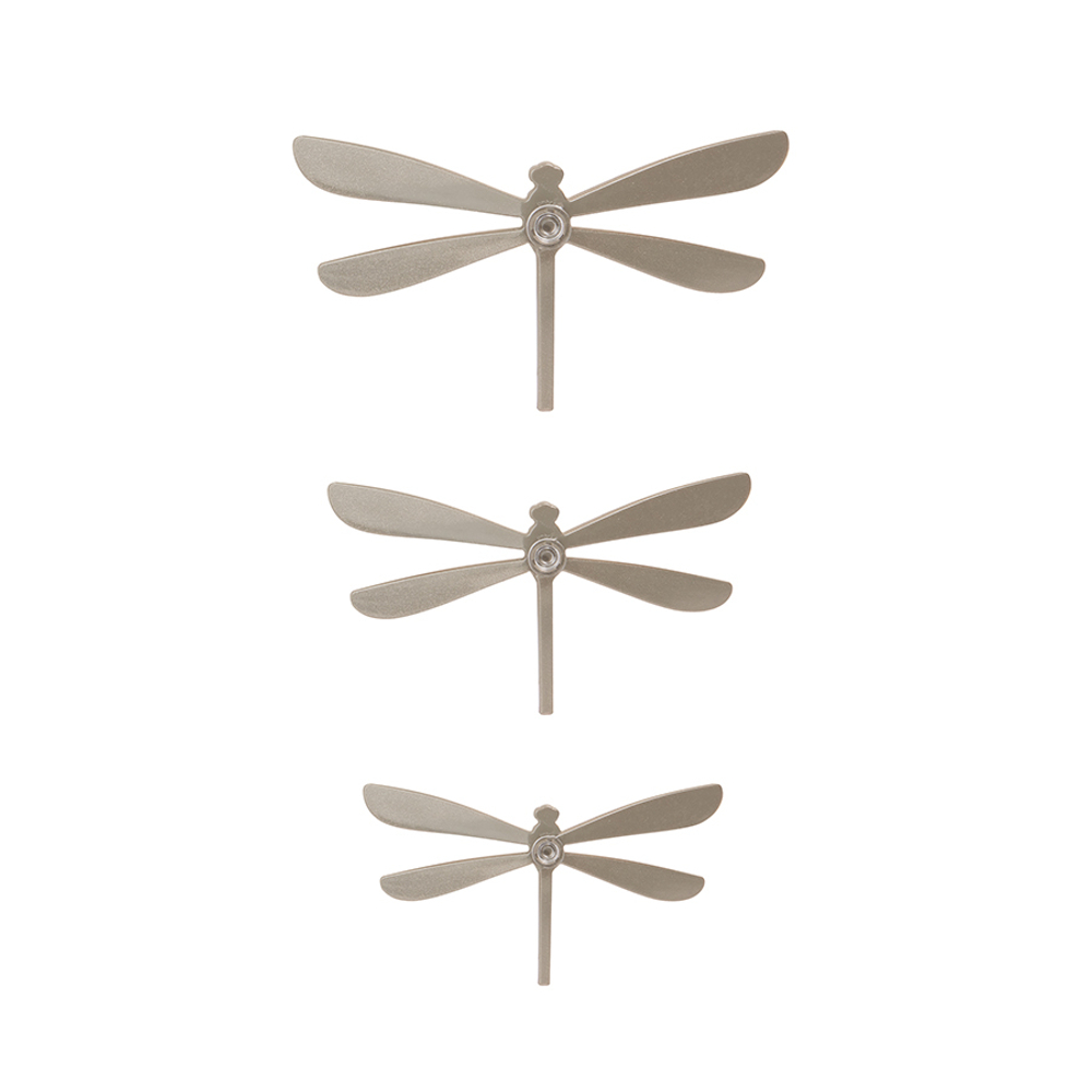 Декор для стен Wallflutter 8 элементов никель, Umbra