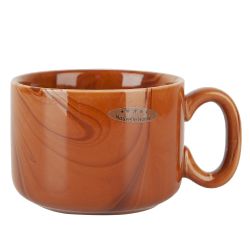 Набор чайный 8пр. "Wooden Grain" (4 персон) v=200мл (фарфор) (подарочная упаковка)