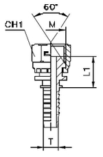 Фитинг DN 12 DKM (Г) 20x1.5