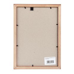 Фоторамка Image Art С20 25х38 деревянная из сосны, цвет натуральный с частичным затемнением, вставка-прозрачный пластик | Image Art