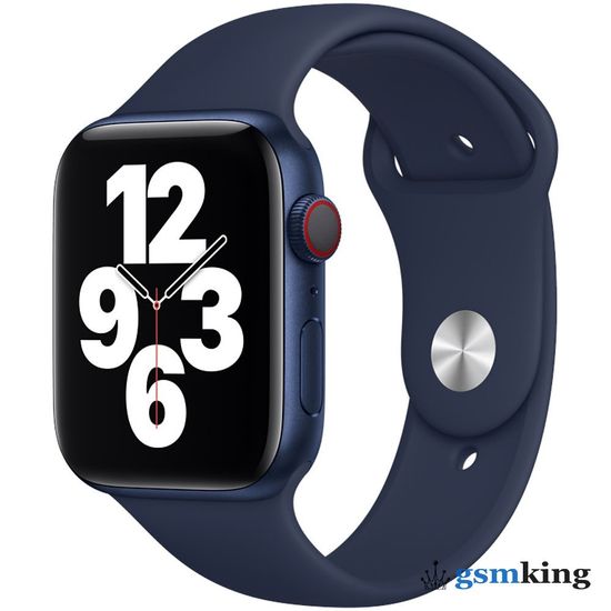 Apple Sport Band for Apple Watch 42|44|45|49mm Deep Navy (Тёмно синий) MYAX2AM/A