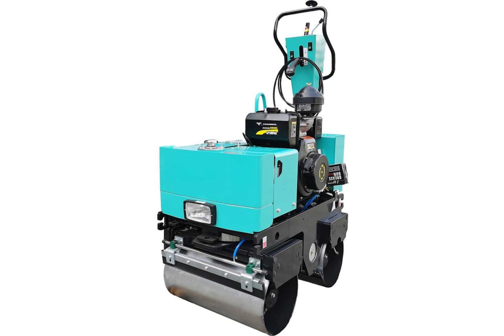 Виброкаток ручной двухвальцовочный GIKS GVR-800D