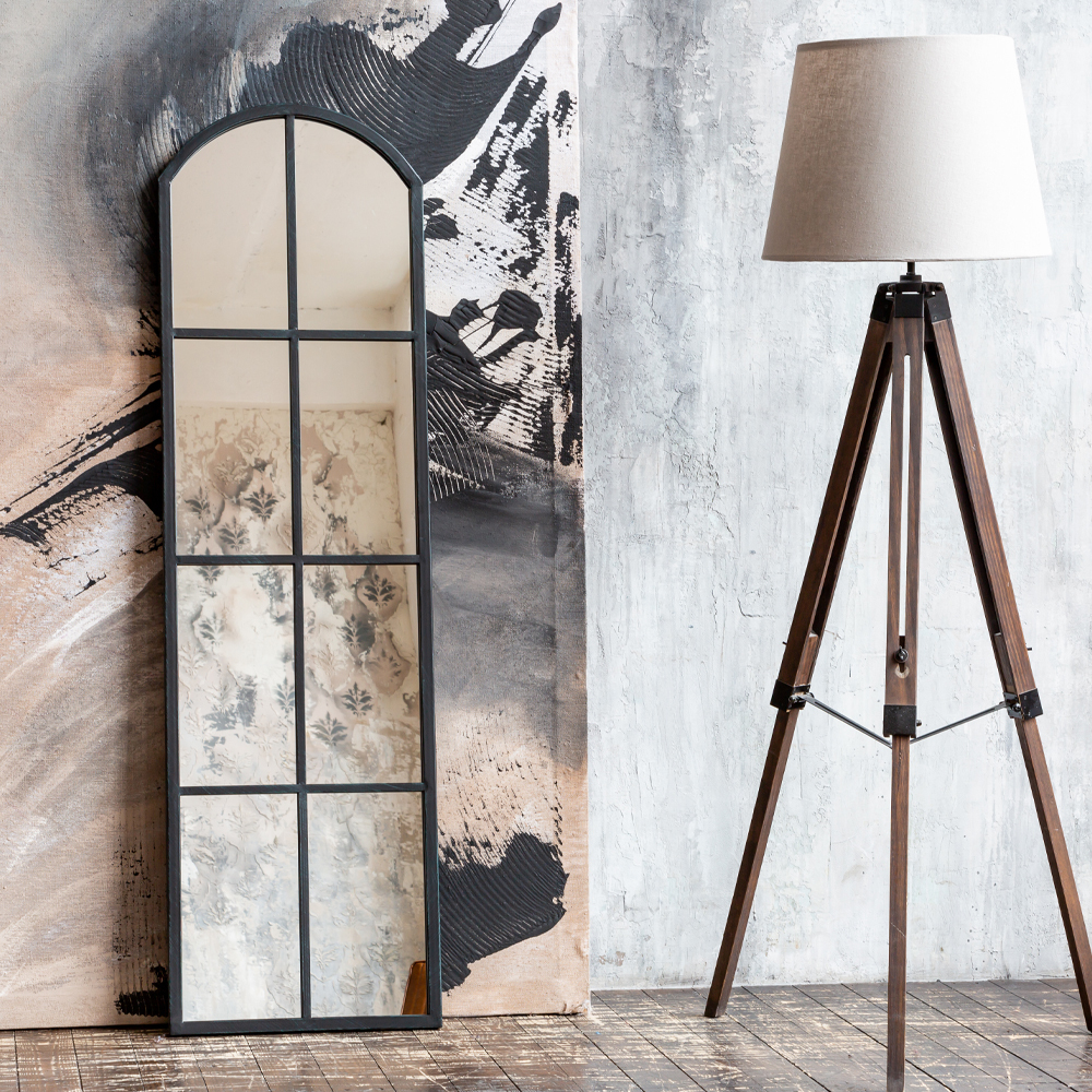 Настенное зеркало Объект мечты Виндзор блэк