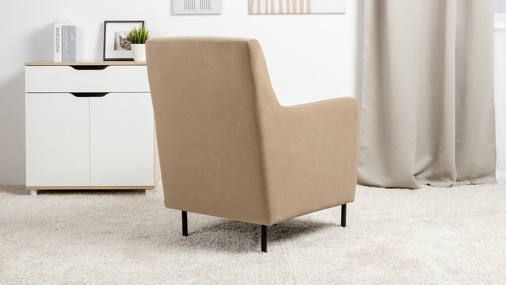 Барселона кресло для отдыха (бежевый)