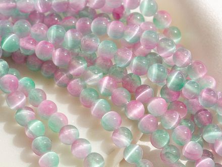 Нить бусин из селенита 6,5мм