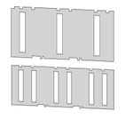 Комплект шторок изолирующих YON AD S4