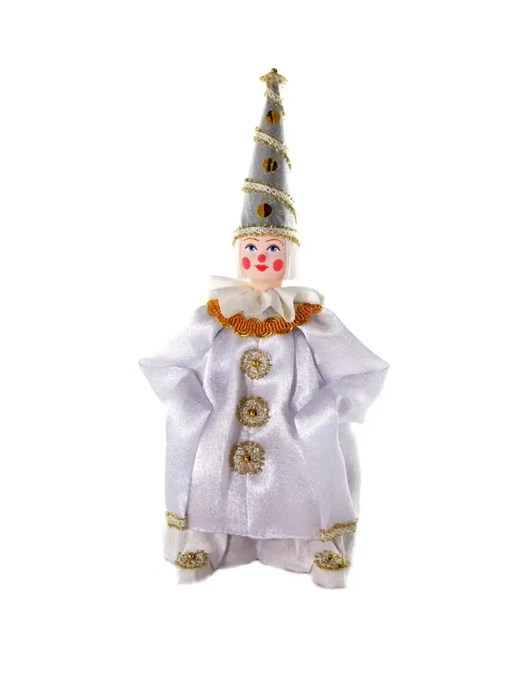 Кукла фарфоровая Пьеро