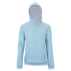 Мужская теннисная кофта Tecnifibre Team Terry Hoodie - glacier
