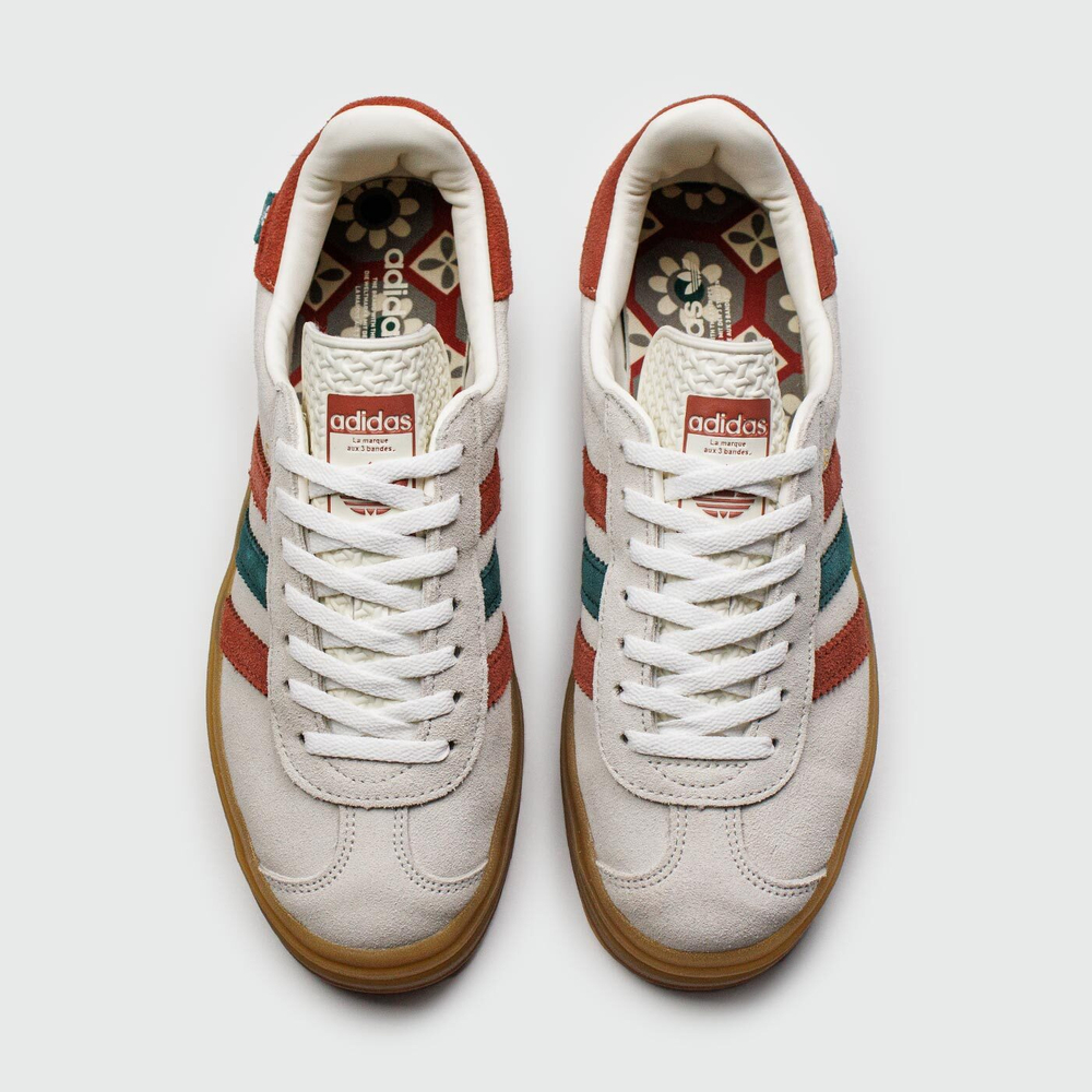 Кроссовки Adidas Gazelle Bold Beige / Mix Str.