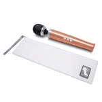 Вибромассажер литой люкс-ванд розовое золото 29см Le Wand Die Cast LW-051-RG