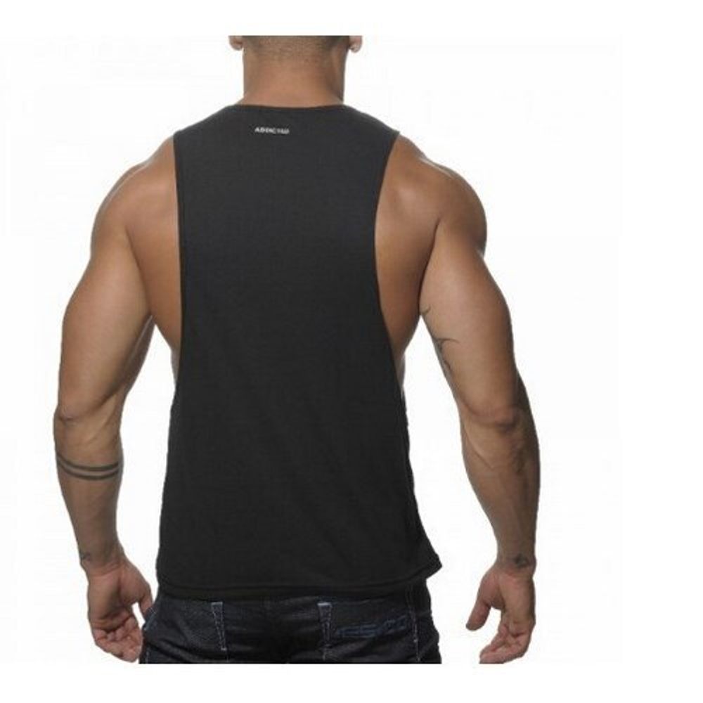 Мужская майка черная ADDICTED TANK-TOP BLACK AD186