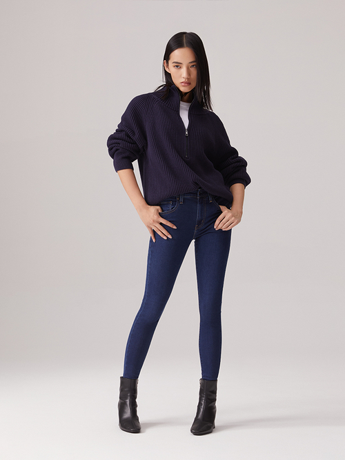 Женские облегающие джинсы с завышенной талией Levi's 721 High Rise Skinny 18882-0854