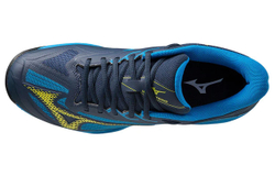 Мужские кроссовки теннисные Mizuno Wave Exceed Light 2 CC - небесный