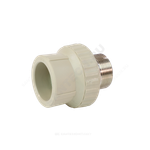 Муфта PP-R комбинированная серая Дн 40х1 1/4" НР под ключ VALFEX 10135040Г