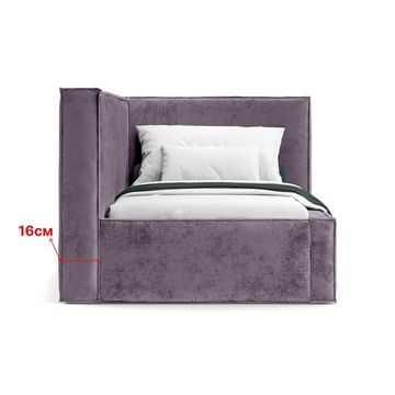 Кровать Bever ПРАВАЯ 120 с подъемным механизмом Nebby 219