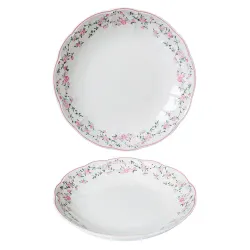 Салатник 1000 мл d 26 см h4,5 см La Vie En Rose Noble [6]