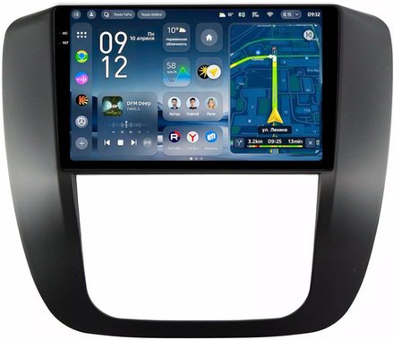 Магнитола для Chevrolet Tahoe 900 2006-2014 (рамка черная) - Teyes CC4-PRO монитор 9.5" 2K QLED на Android 13, Snapdragon 778G, AI, CarPlay, DSP, 4G SIM-слот