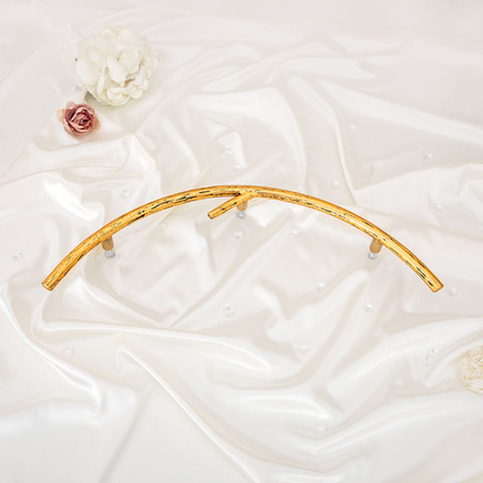 Ручка мебельная Арт Ринг левая Амбер