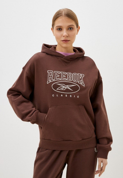 Толстовка женская REEBOK CL AE BIG LOGO FT HOODIE