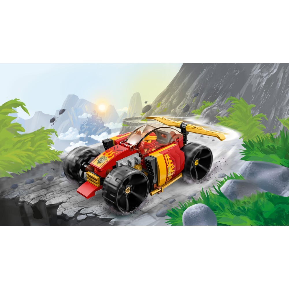 LEGO Ninjago — гоночная машина ниндзя Кая EVO 71780
