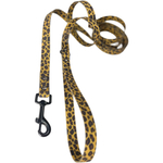 Поводок для собак из биотана 20 мм для собак средних и мелких пород леопард 20 мм, 7 м Yki too