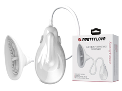 Помпа для стимуляции клитора и малых половых губ PASSIONATE LOVER, с вибратором